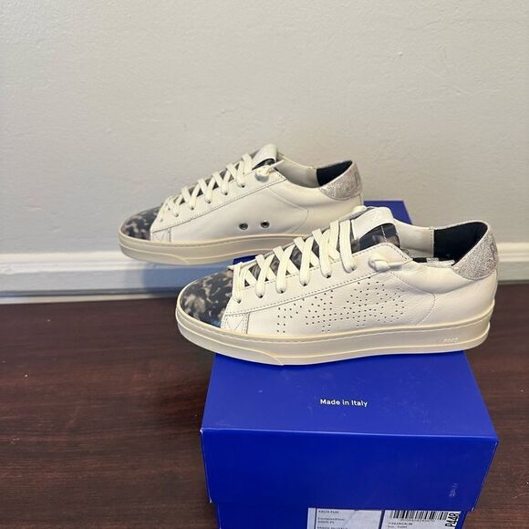 Women’s P448 leather sneakers in beige size 6-6,5 / EU36 new - Picture 11 of 16